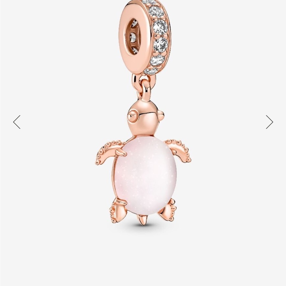 Pandora Rose Gold Turtle Charm